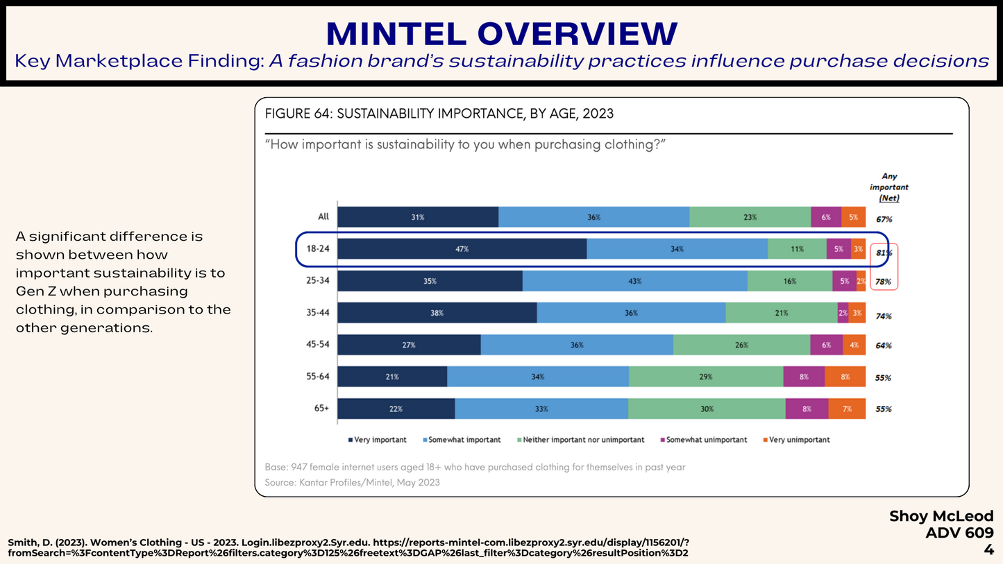 Mintel and Simmons Research Project