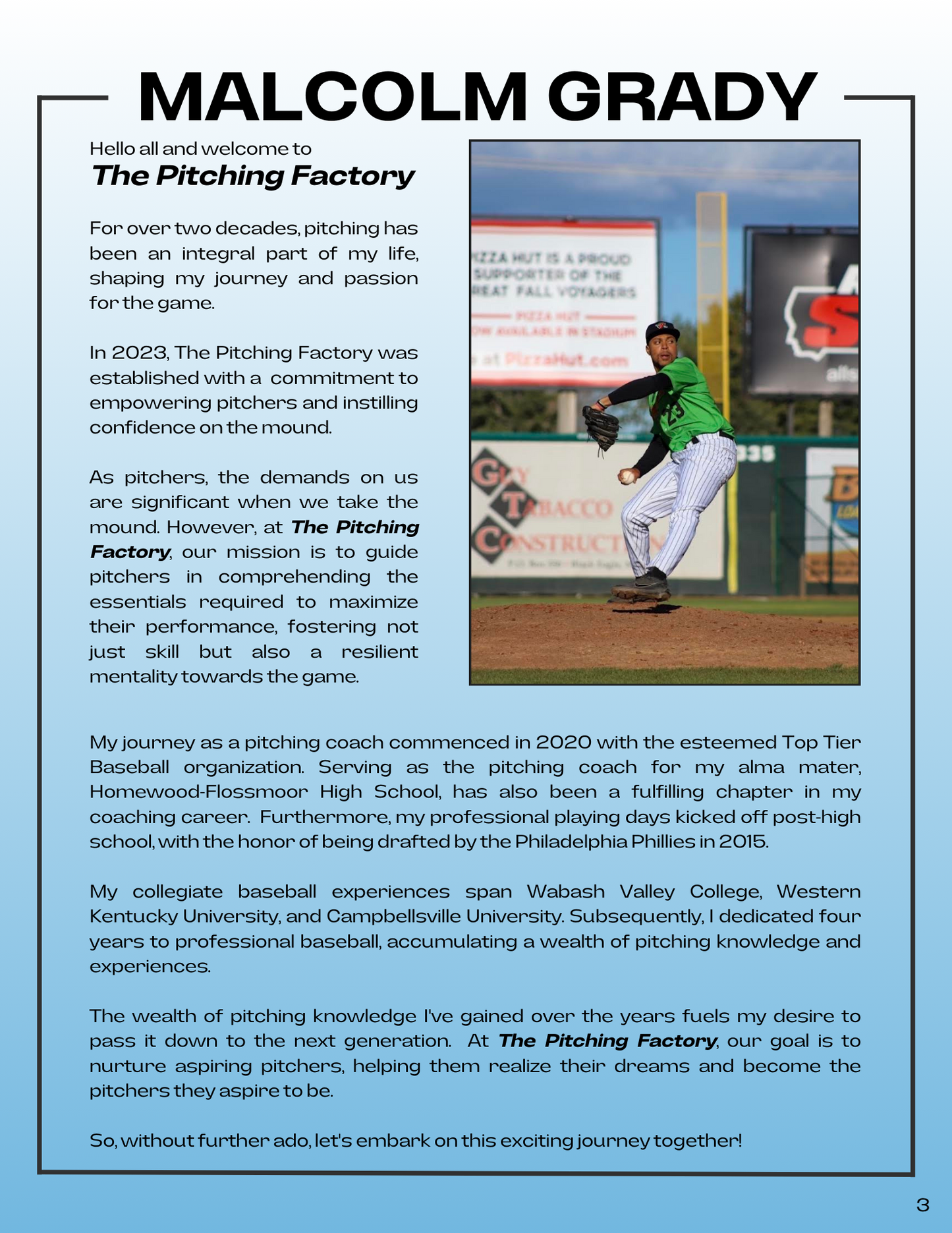 The Pitching Factory